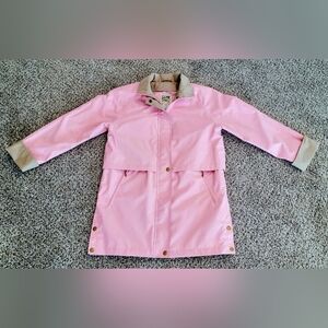TravelSmith Rain Jacket in Pink and Tan Womens Size S